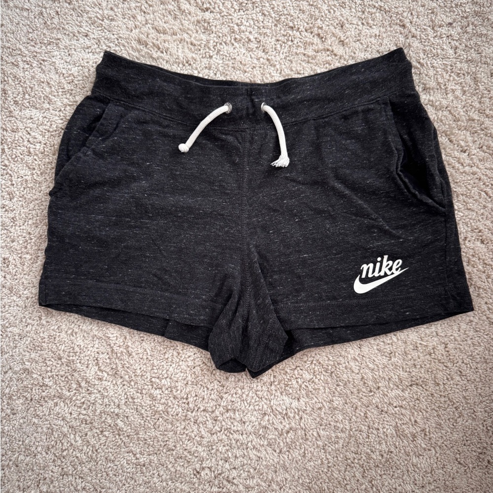 Nike Black Speckled Lounge Shorts – Size Small